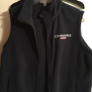 Ladies Large navy vest